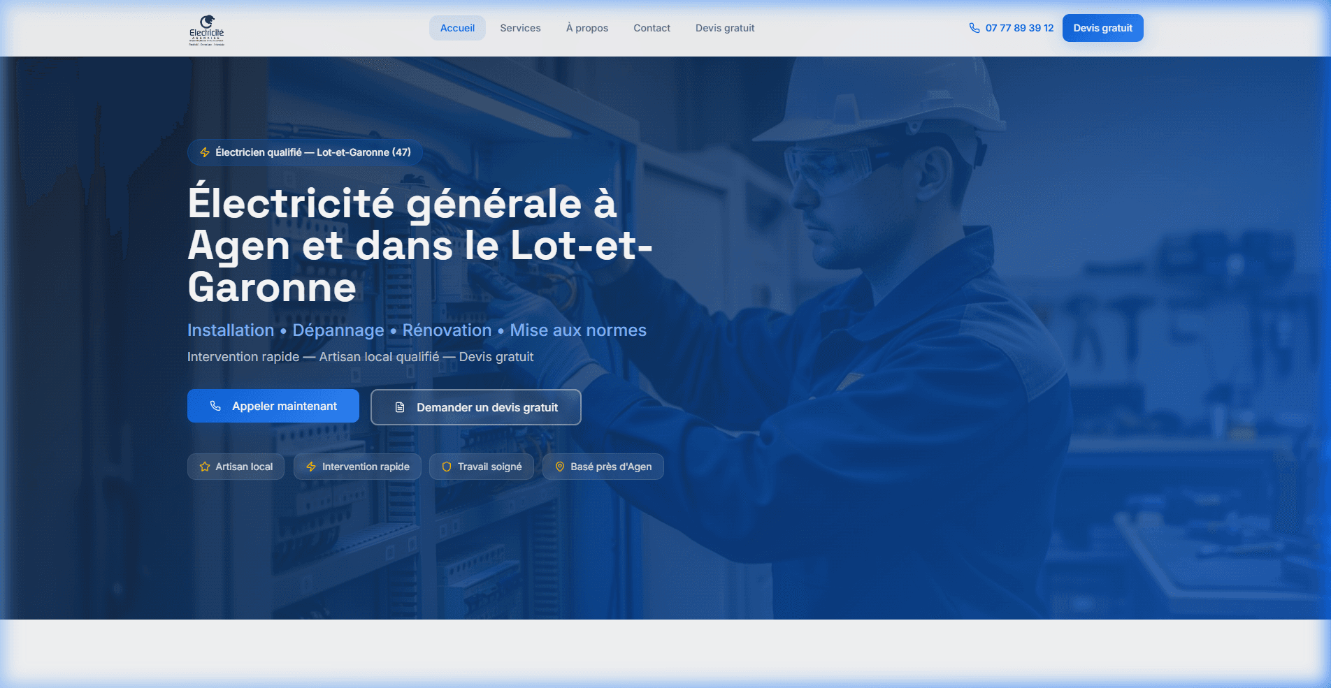 Projet Électricité Agenaise